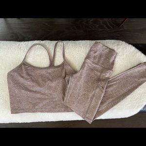 Aerie Offline The Hugger Leggings and Top set